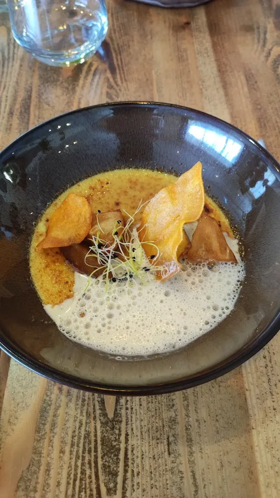 Royale de Foie Gras Fruit Flambée Au Rhum